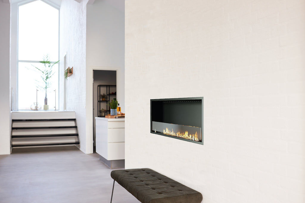 Le Feu CLEVER 1 sided open bio fireplace